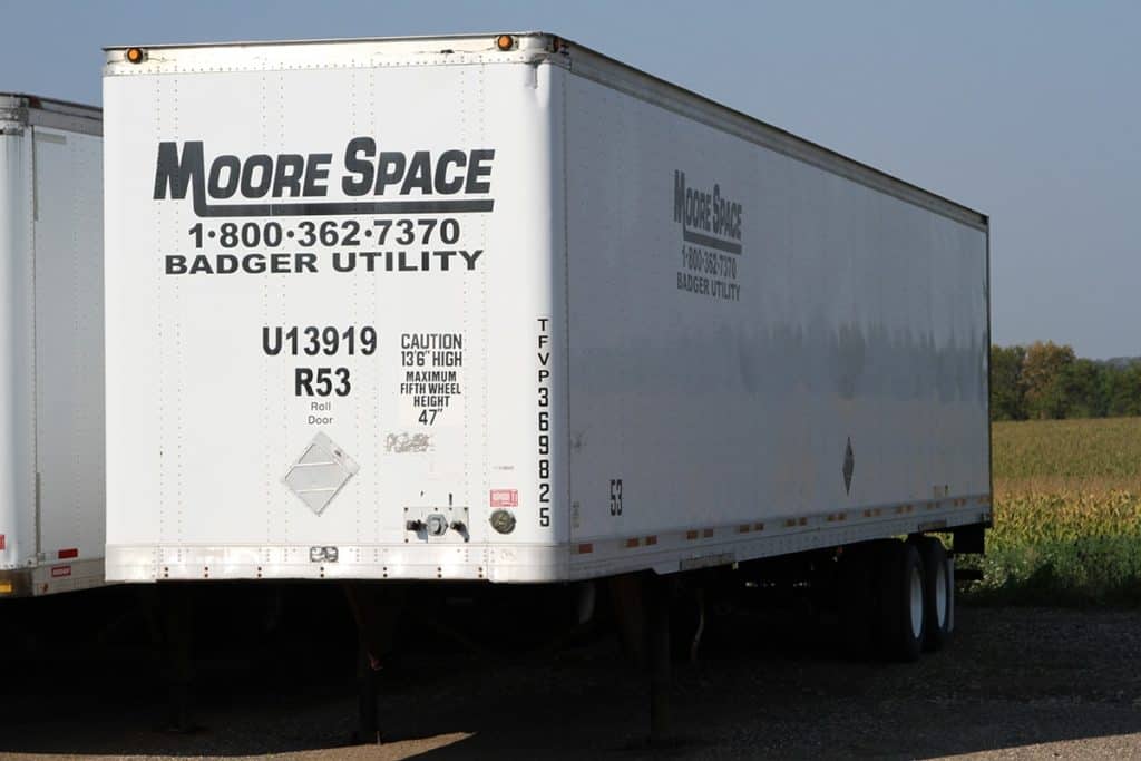 Semi Trailer Storage Unit